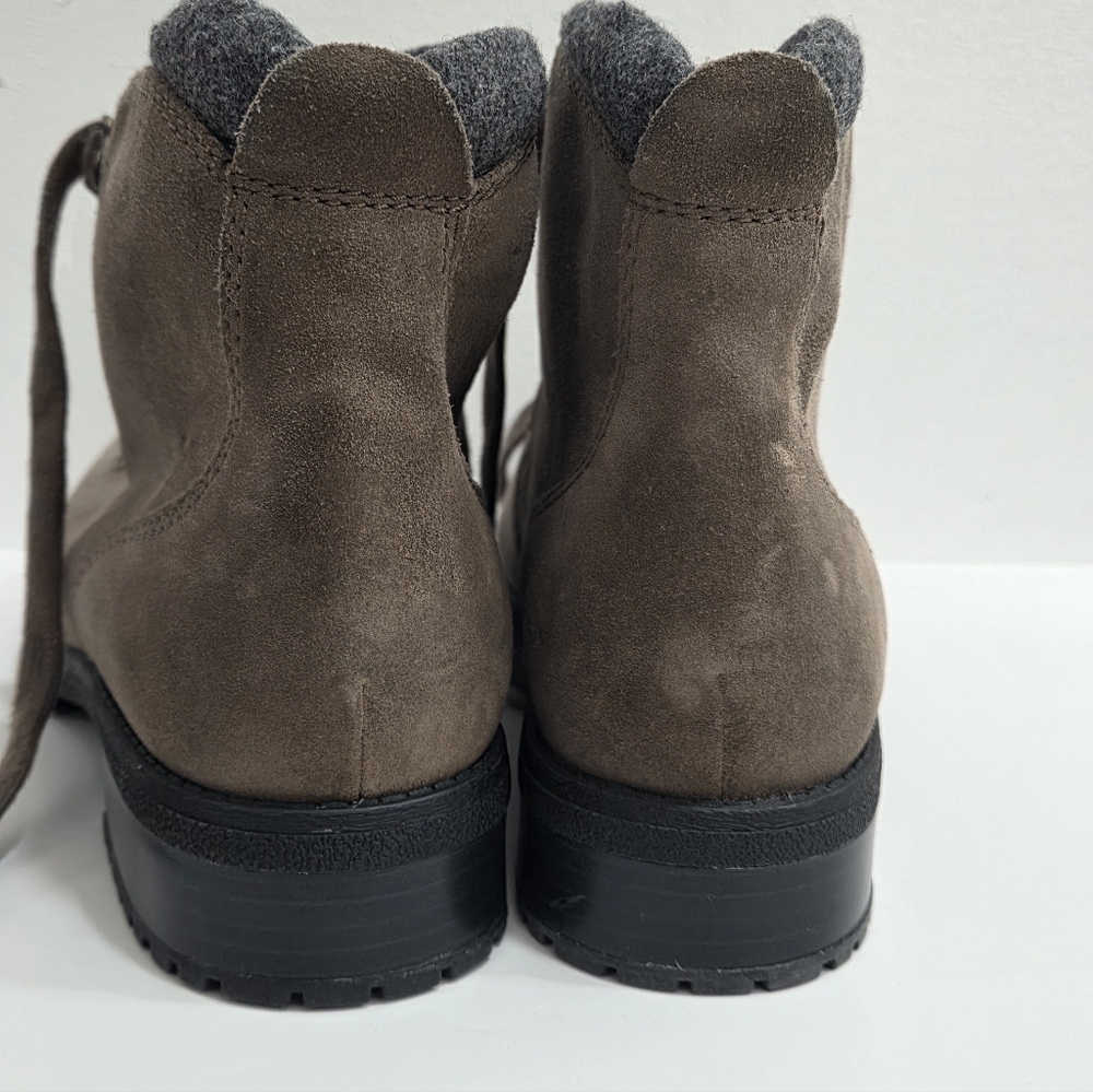 Clarks Women's Faralyn Alpha Blue Grey Suede Lace Up Hiking Boots Size 7 - Picture 13 of 14
